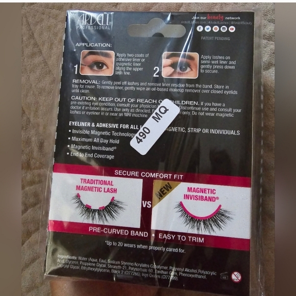 NIB $22 4Pcs Ardell Magnetic Mega Hold Eyelashes and Duo Eyelash Glue - Picture 4 of 6